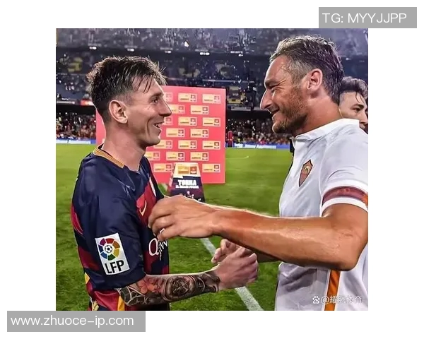 梅西与足球明星握手瞬间展现友谊与体育精神的完美结合